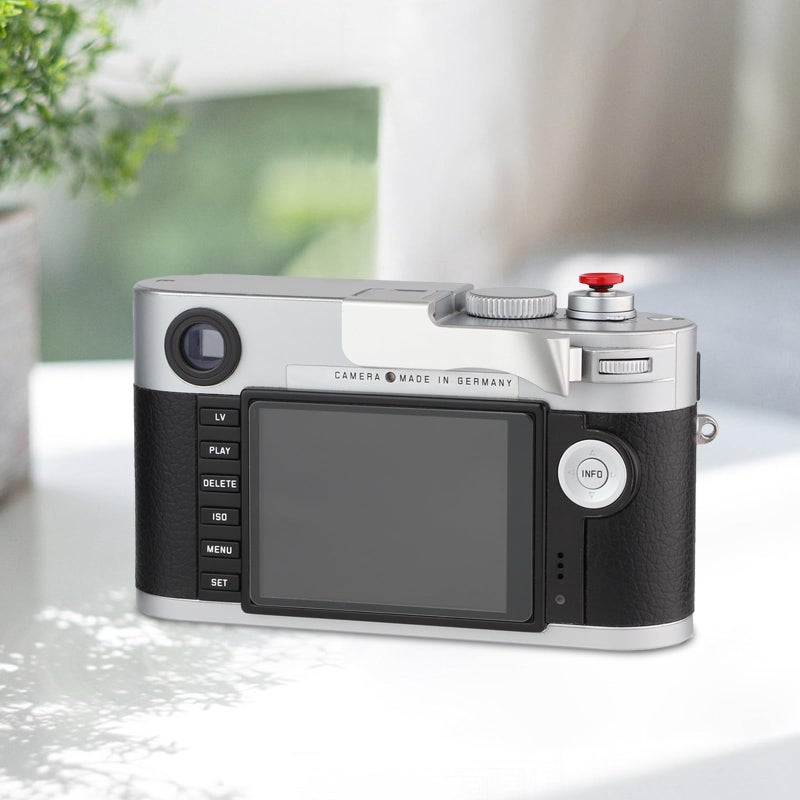 Haoge هاوج THB-M24S حامل يد معدني لراحة الإبهام لكاميرات لايكا M Typ240 M240، M-P Typ 240 M240P، M Typ262 M262، M-D Typ 262 باللون الفضي - Image 4